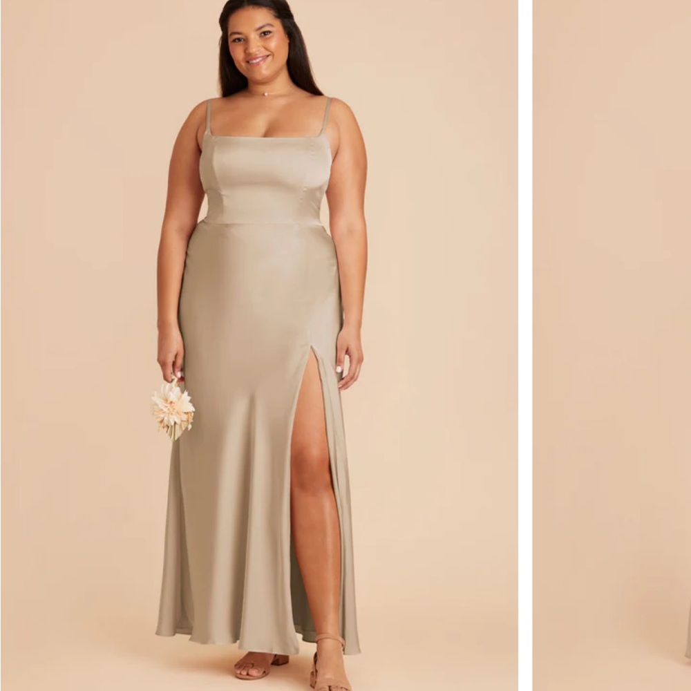 Birdy Grey Maxi Dress in Taupe